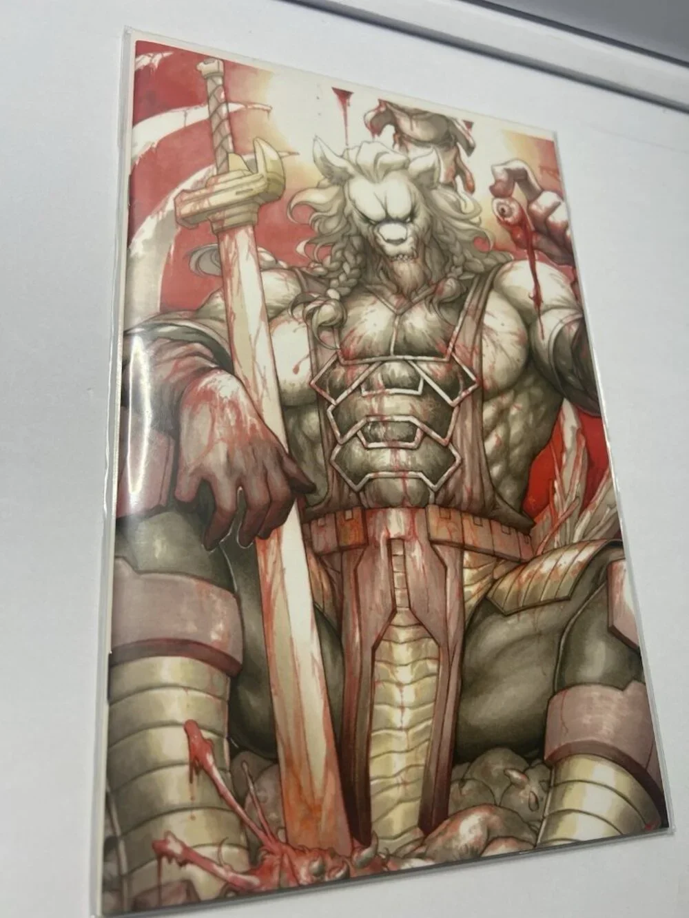 INVINCIBLE BATTLE BEAST #2 RACHTA LIN VIRGIN EXCLUSIVE NM LIMITED TO 1000 Comic